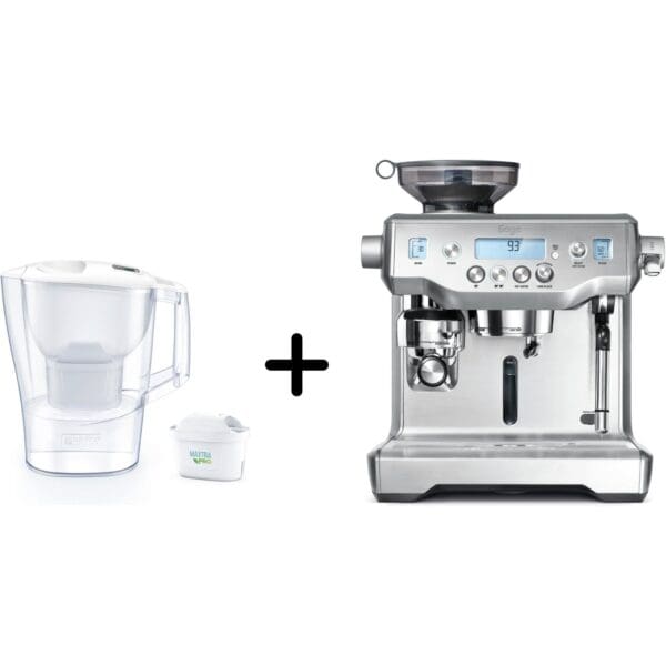 sage bes980 the oracle espressomaskine brita aluna filterkande paket oracle brita 63363 1