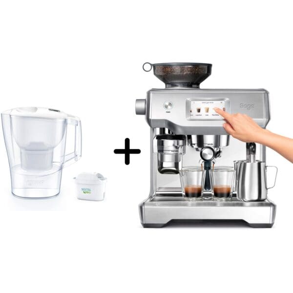 sage ses990 the oracle touch espressomaskine brita aluna filterkande paket oracle t brita 63364 1