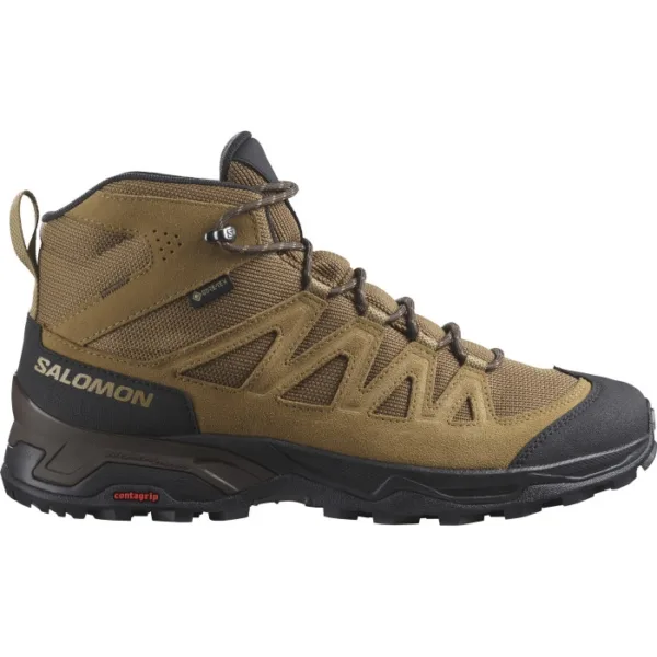 salomon ward leather mid gtx kangugu stovle