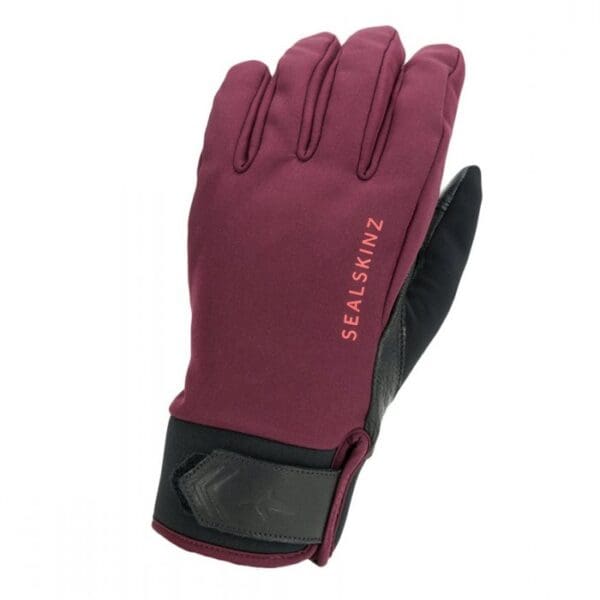 sealskinz all weather insulated gloves red