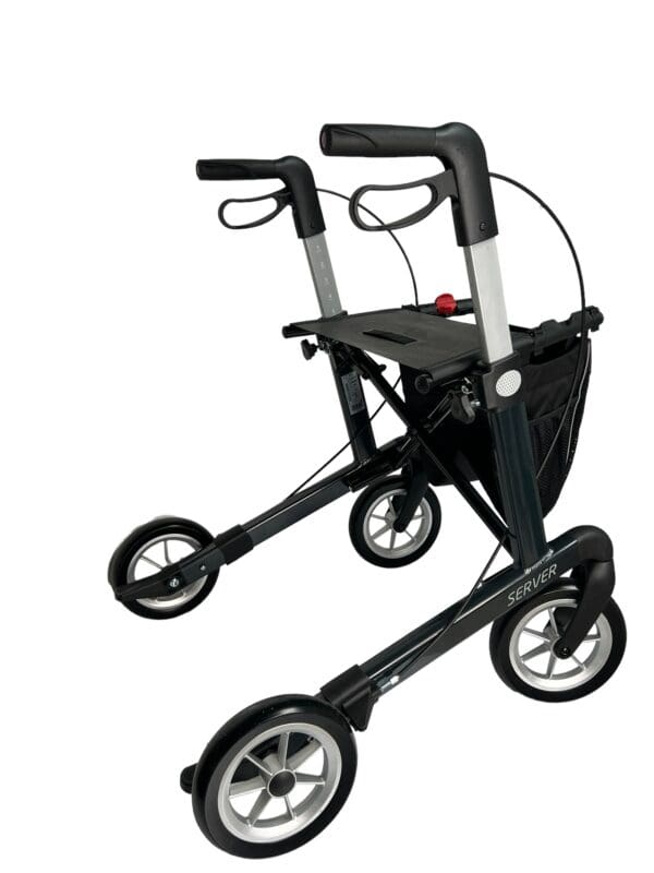 server aluminium rollator smart let og klassisk 6 flotte farver rhs srbkl600 seniorpleje 432671