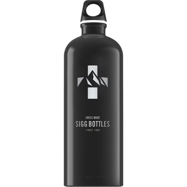 sigg traveller mountain black 1 liter