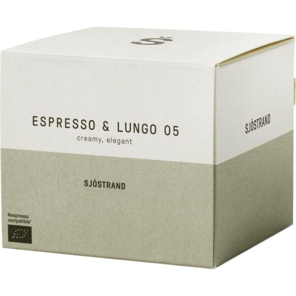 sjoestrand n 5 espresso lungo kaffekapsler 10 stk c5x 46057 1