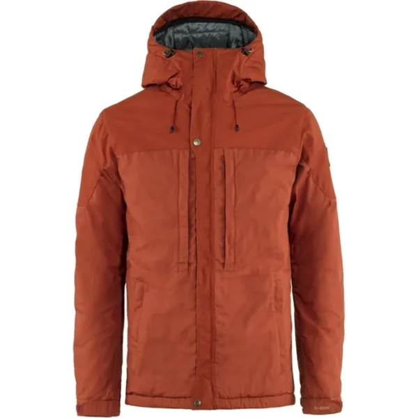 skogso padded jacket men autumn leaf