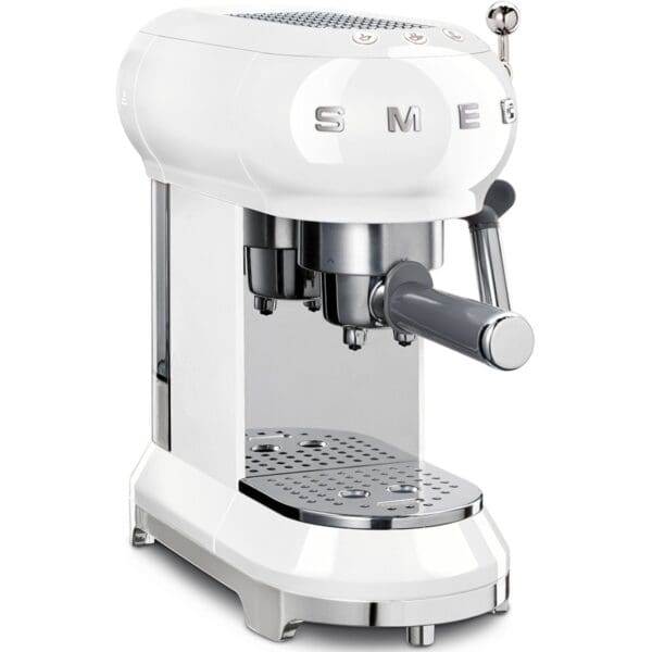 smeg ecf01wheu retro 50 er espressomaskine hvid ecf01wheu 39332 1