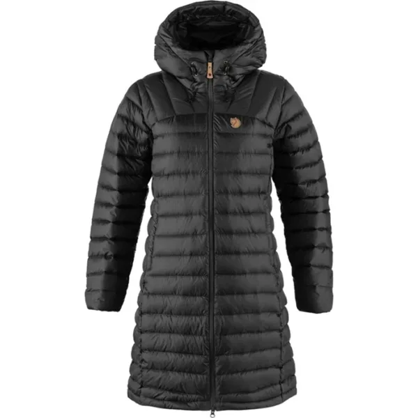 snoflake parka women vinterjakke black