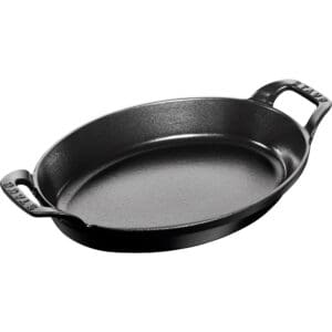 staub la cocotte oval form fat svart 28 cm 1 6 l 40509 341 0 33701 1