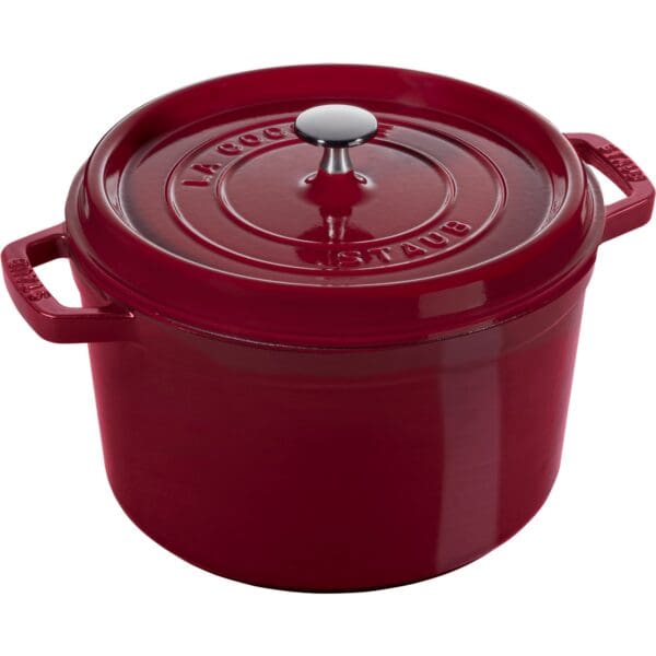 staub la cocotte stoebejernsgryde 4 8 liter bordeaux 40506 566 0 50201 1