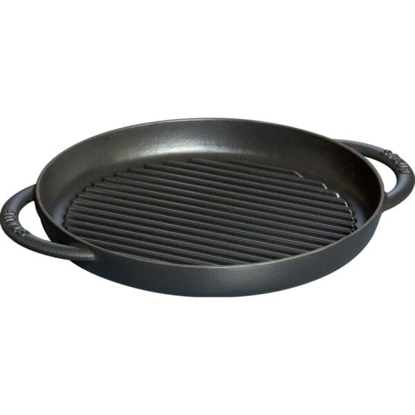 staub pure grill grillpande rund 26 cm sort 40509 377 0 18360 1