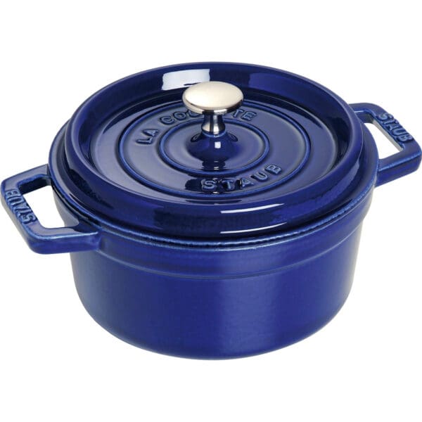 staub rund gryde 22 cm 2 2 liter blaa 40510 265 0 18637 1