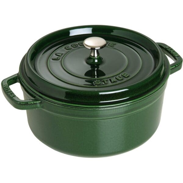 staub rund gryde 26 cm 5 2 liter basilikumsgroen 40509 358 0 18650 1