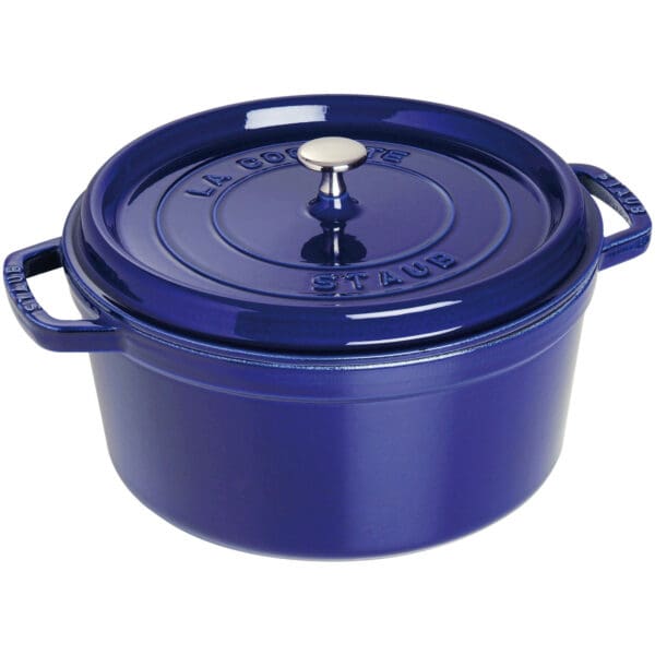 staub rund gryde 28 cm 6 7 liter blaa 40510 285 0 18664 1