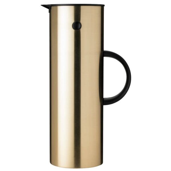 stelton em77 termokande 1 liter brushed brass 900 8 52090 1