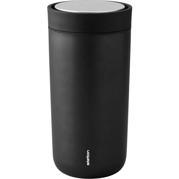 stelton to go click termokop 0 4 liter metallic sort 680 16 38744 1