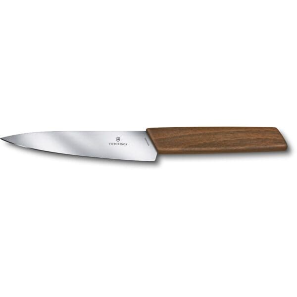 victorinox swiss modern kokkekniv med skaefte i valnoeddetrae 6 9010 15g 26282 1