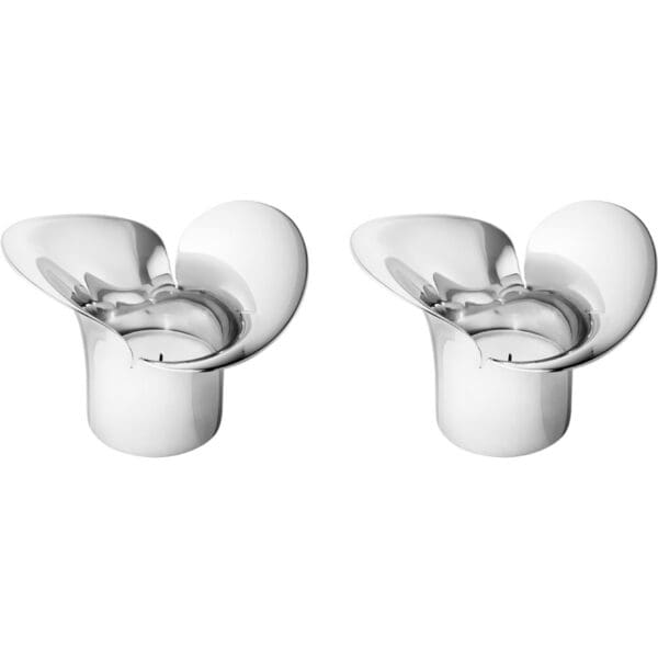 georg jensen bloom botanica fyrfadsstager 2 stk 10016986 42156 1