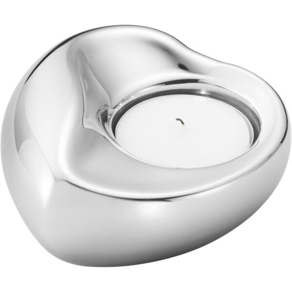 georg jensen heart fyrfadsstage rustfrit staal 10020324 61000 1