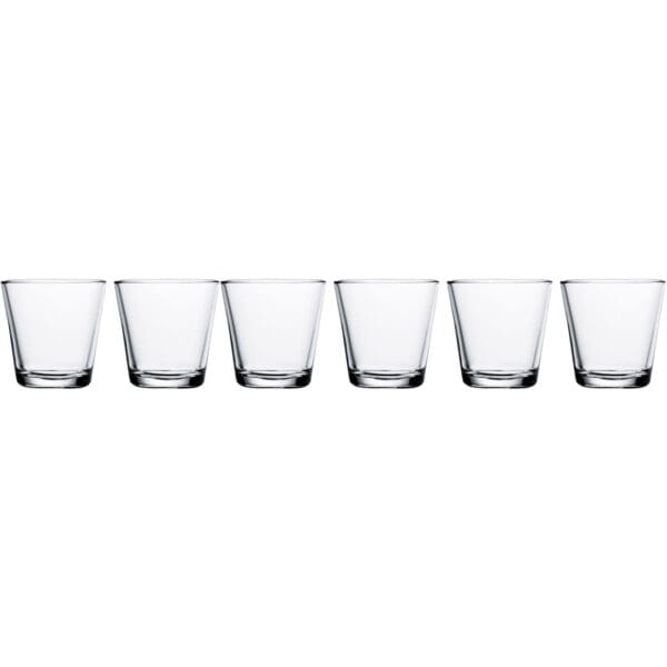 iittala kartio drikkeglas 21 cl 6 stk klar 1056338 45114 1