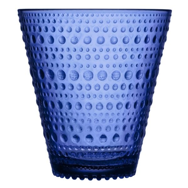 iittala kastehelmi drikkeglas 30 cl ultramarineblaa 2 stk 1066654 58942 1