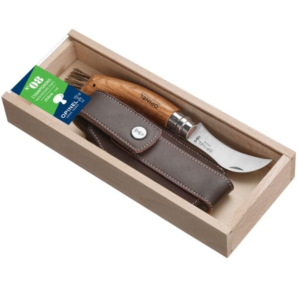 opinel no 8 svampekniv og hylster op1327 51298 1